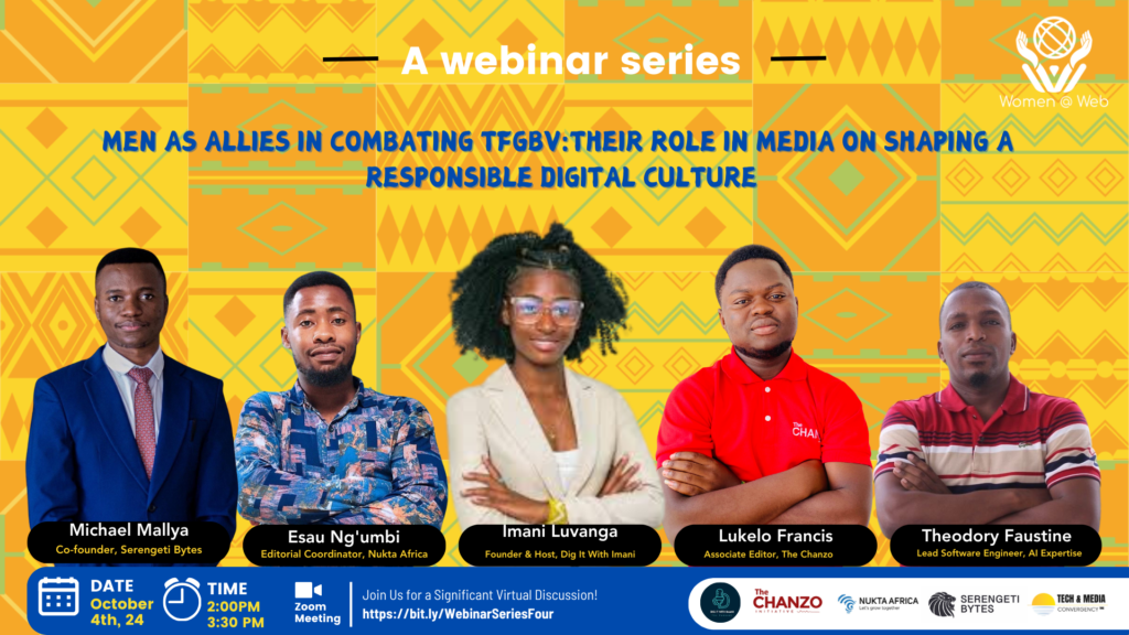 Men as Allies in Combating TFGBV and Their Role in Shaping a Responsible Digital Future.”